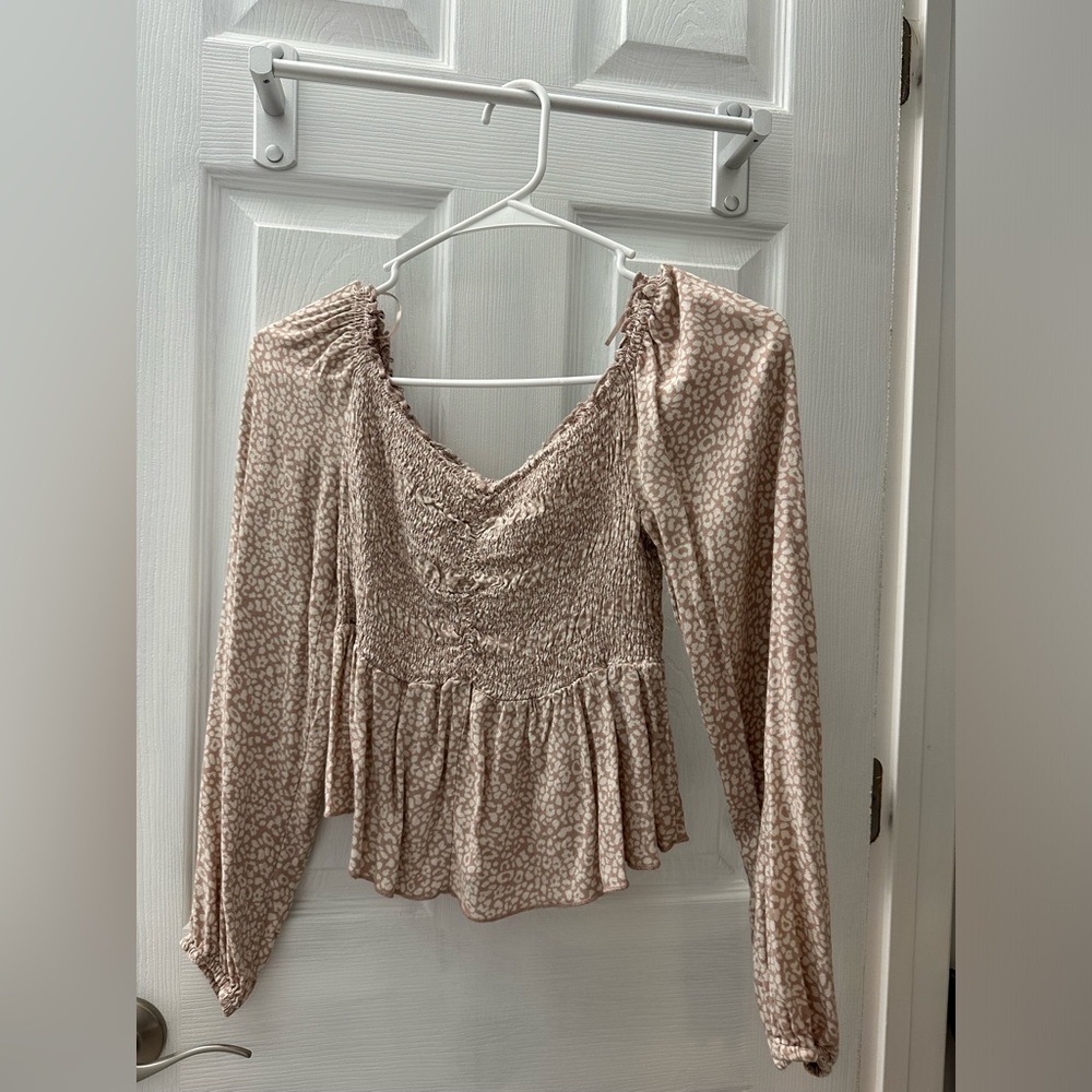 Urban Romantics Cheetah Print Blouse